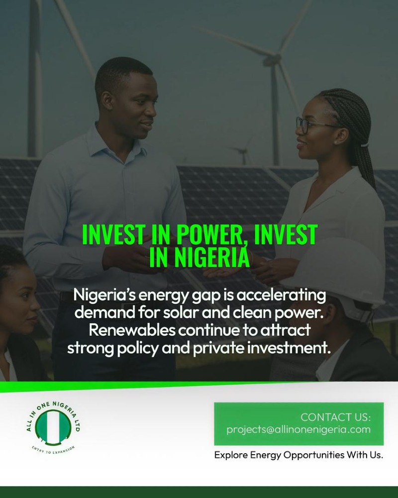 INVEST IN POWER, INVEST IN NIGERIA