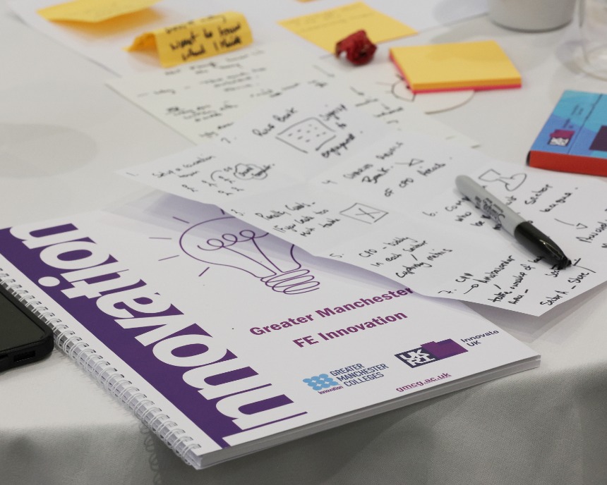 Innovation training booklet in association with Greater Manchester colleges