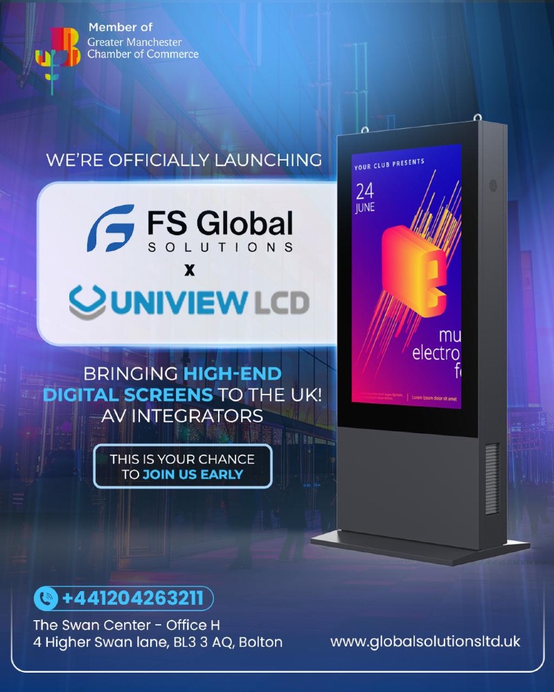 Company details and invitation for AV integrators 